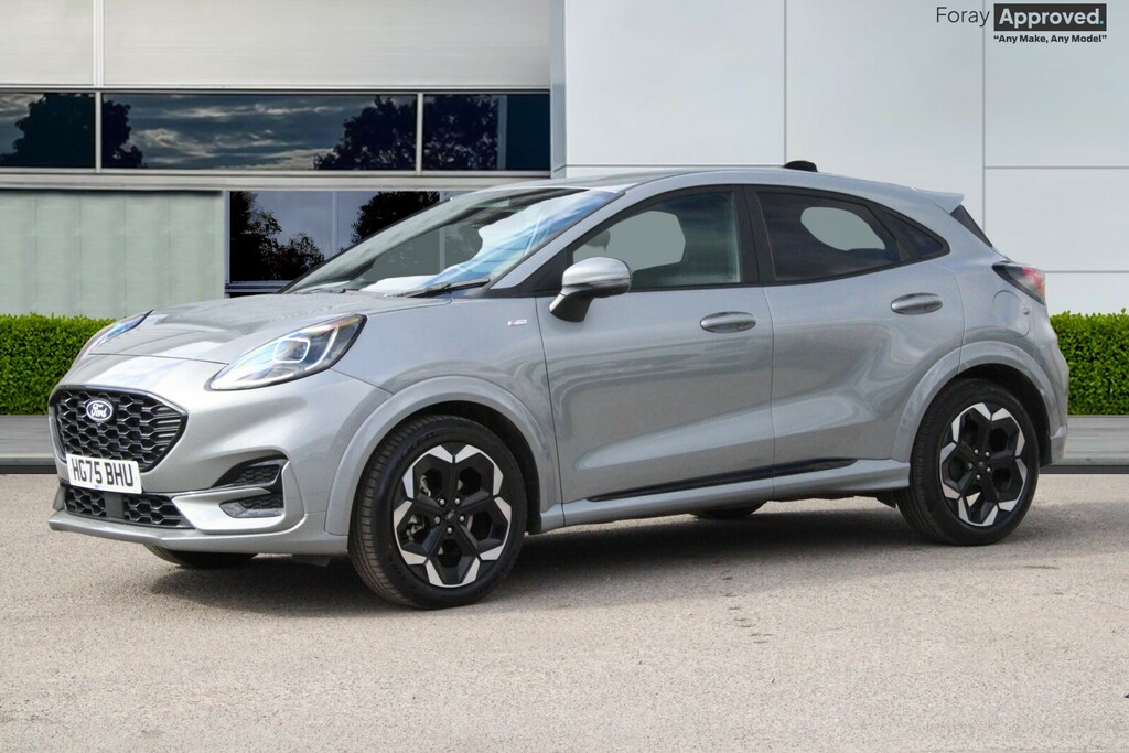 Ford Puma 1.0 Ecoboost Hybrid Mhev St-line X HG75BHU Silver #3