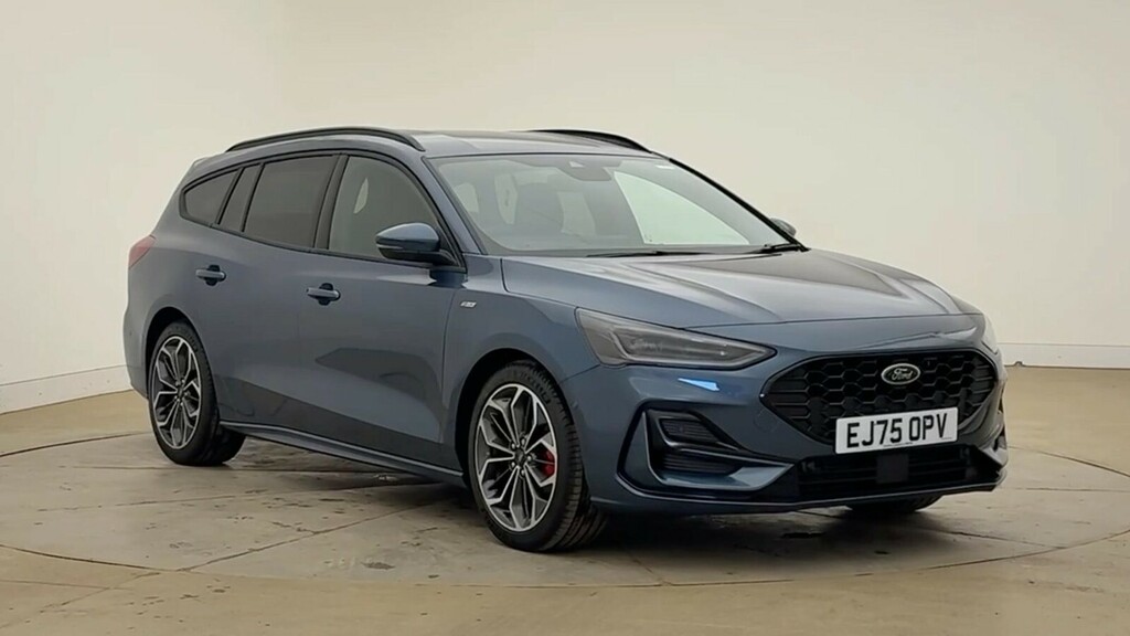 Ford Focus 1.0 Ecoboost Hybrid Mhev 155 St-line X Blue