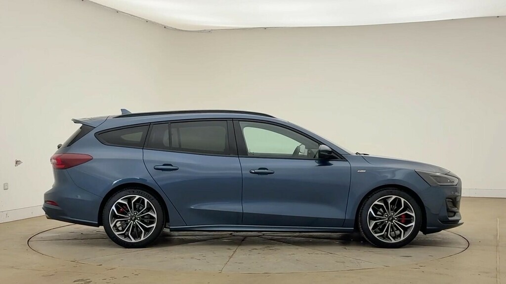 Ford Focus 1.0 Ecoboost Hybrid Mhev 155 St-line X EJ75OPV Blue #3