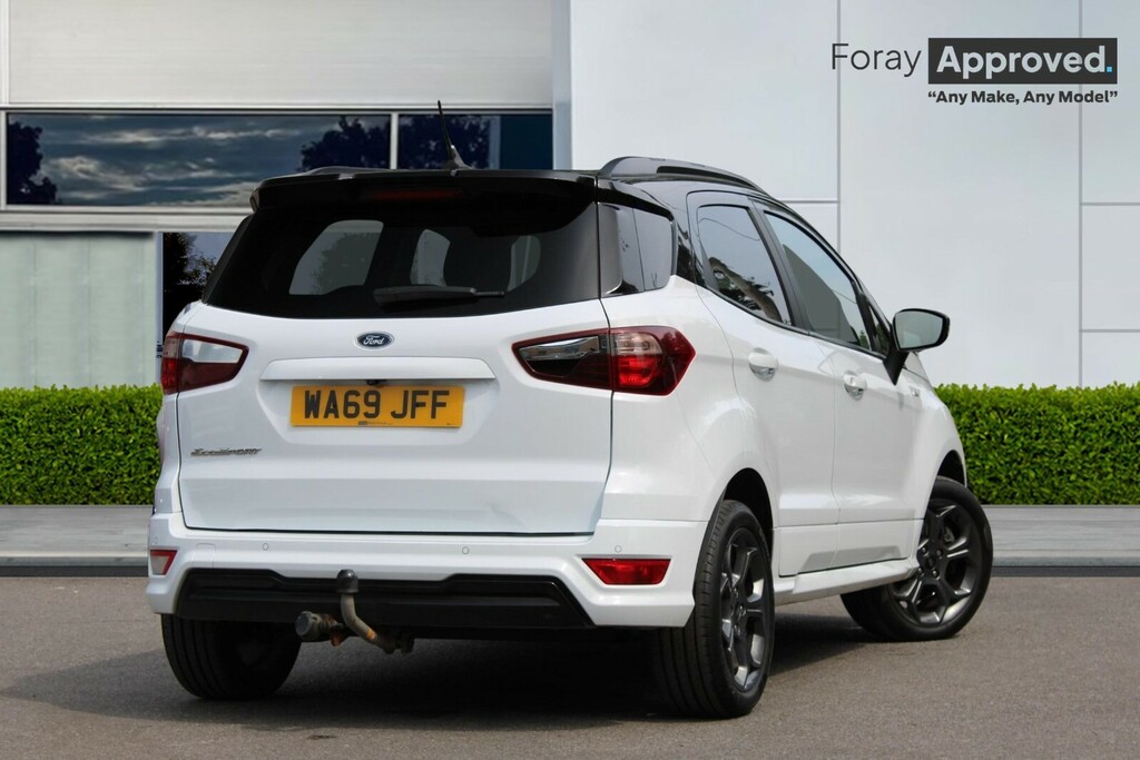 Ford Ecosport 1.0 Ecoboost 125 St-line WA69JFF White #3