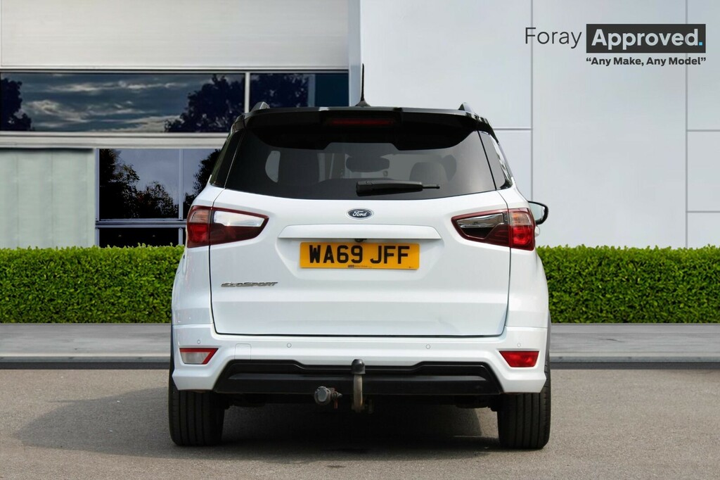 Ford Ecosport 1.0 Ecoboost 125 St-line WA69JFF White #2