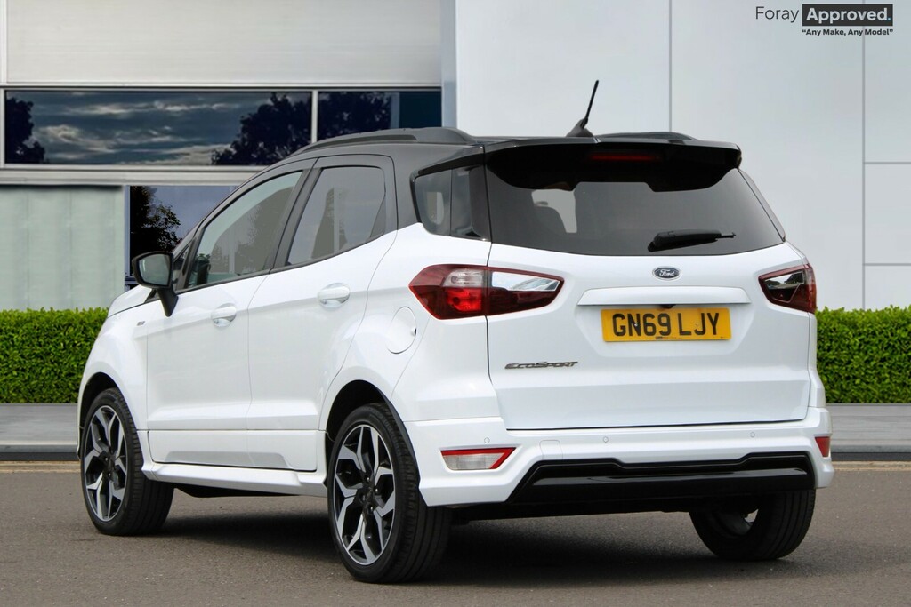 Ford Ecosport 1.0 Ecoboost 125 St-line GN69LJY White #4