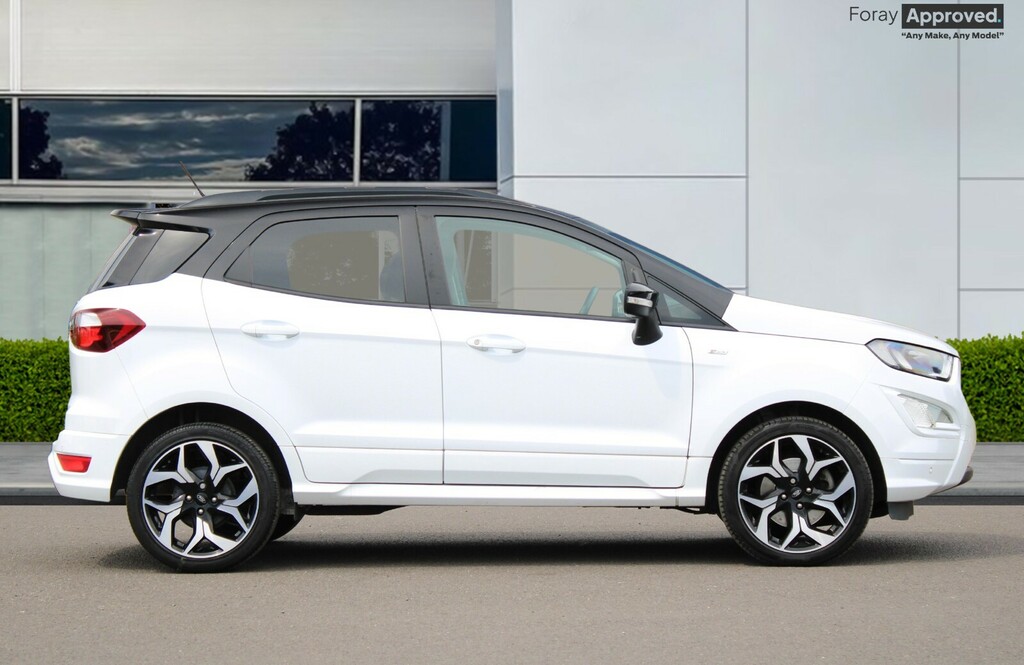 Ford Ecosport 1.0 Ecoboost 125 St-line GN69LJY White #3