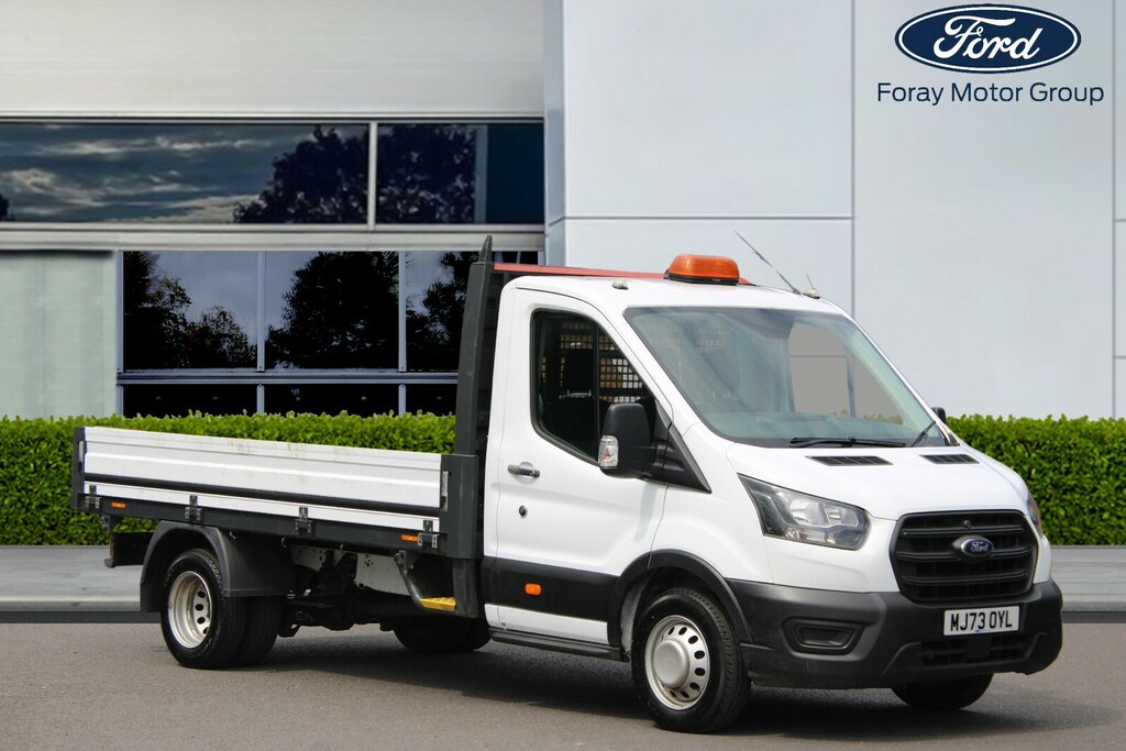 Ford Transit Custom 2.0 Ecoblue 130Ps Dropside White