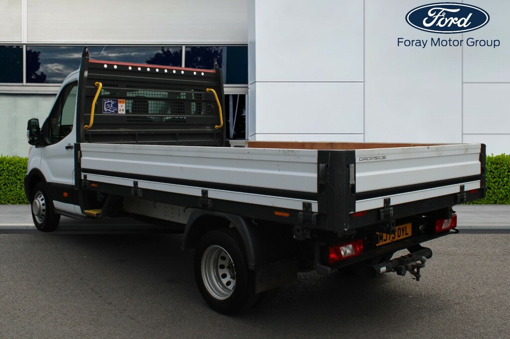 Ford Transit Custom 2.0 Ecoblue 130Ps Dropside MJ73OYL White #6