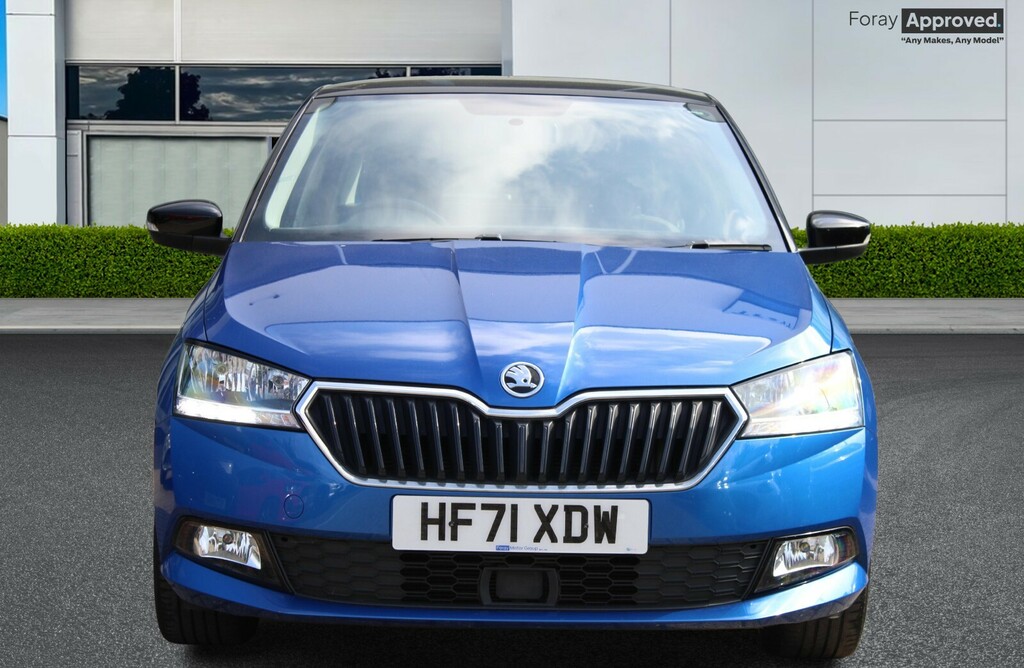 Skoda Fabia 1.0 Tsi Colour Edition HF71XDW Blue #4