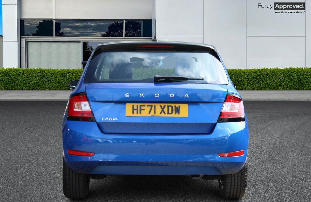 Skoda Fabia 1.0 Tsi Colour Edition HF71XDW Blue #5