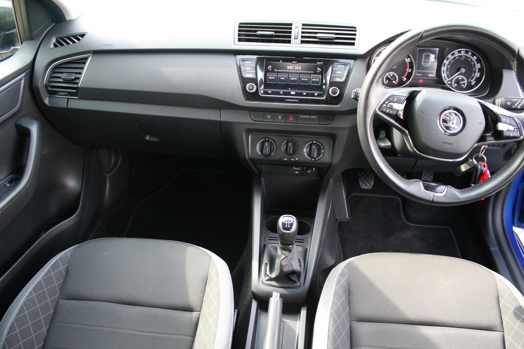 Skoda Fabia 1.0 Tsi Colour Edition HF71XDW Blue #6