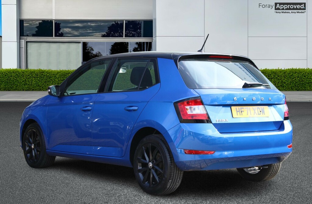 Skoda Fabia 1.0 Tsi Colour Edition HF71XDW Blue #2