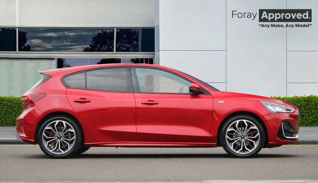 Ford Focus 1.0 Ecoboost Hybrid Mhev 155 St-line Vignale MW72PHZ Red #3