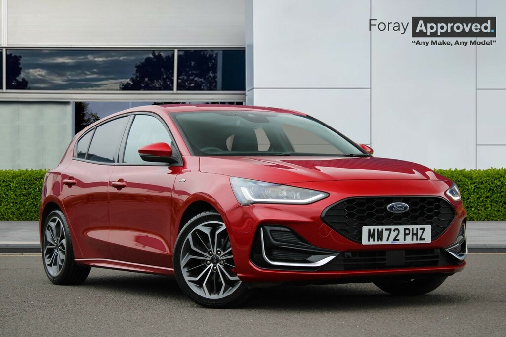Ford Focus 1.0 Ecoboost Hybrid Mhev 155 St-line Vignale Red
