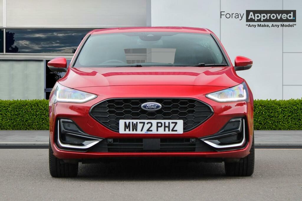 Ford Focus 1.0 Ecoboost Hybrid Mhev 155 St-line Vignale MW72PHZ Red #2