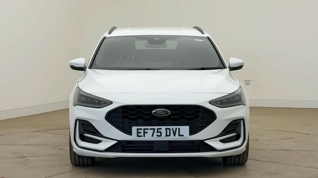 Ford Focus 1.0 Ecoboost Hybrid Mhev 155 St-line X EF75DVL White #2