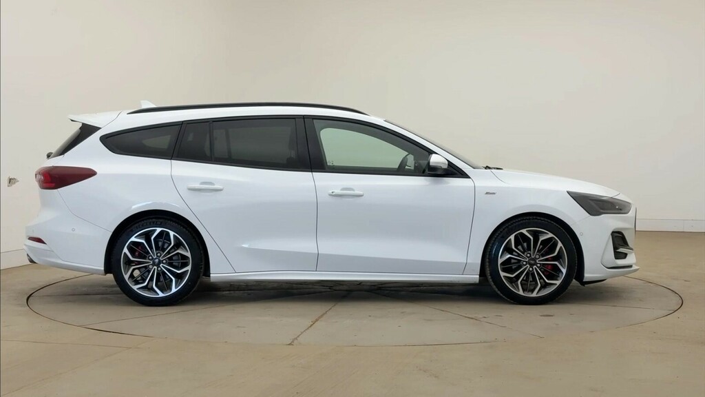 Ford Focus 1.0 Ecoboost Hybrid Mhev 155 St-line X EF75DVL White #3