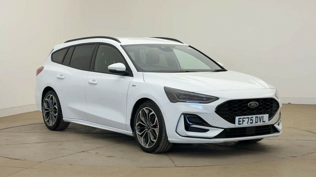 Ford Focus 1.0 Ecoboost Hybrid Mhev 155 St-line X White