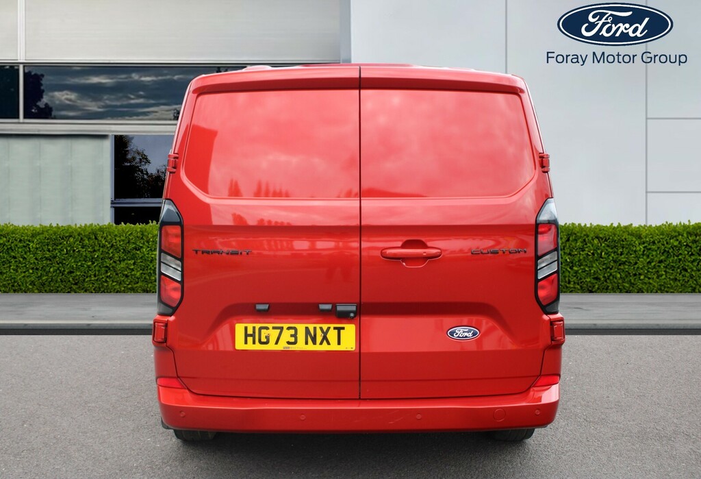 Ford Transit Custom 2.0 Ecoblue 136Ps H1 Van Limited HG73NXT Red #5