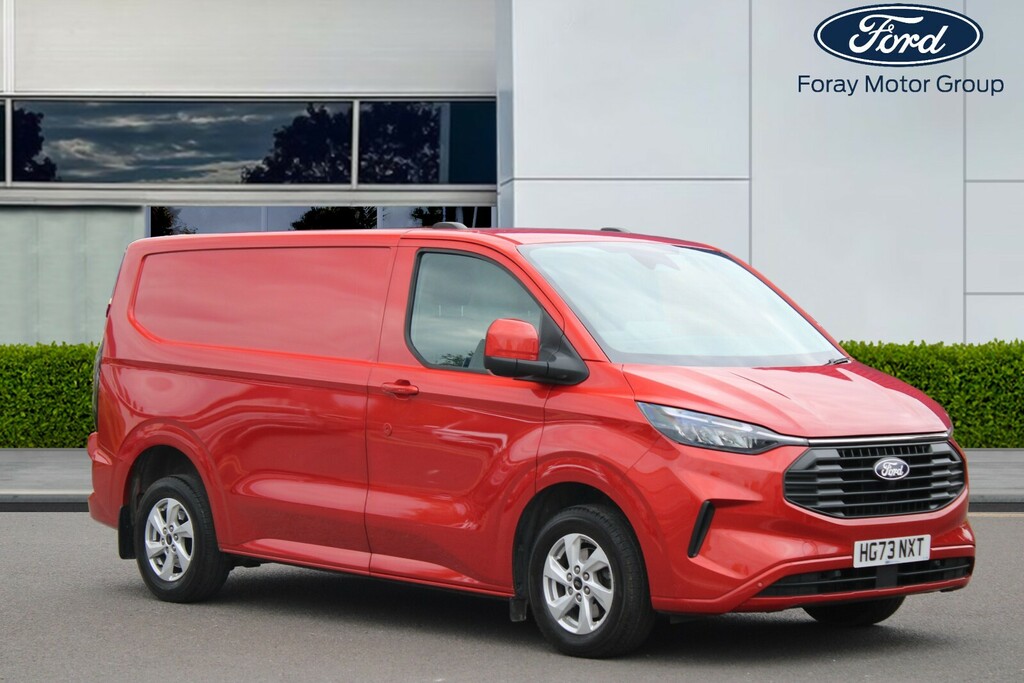 Ford Transit Custom 2.0 Ecoblue 136Ps H1 Van Limited Red