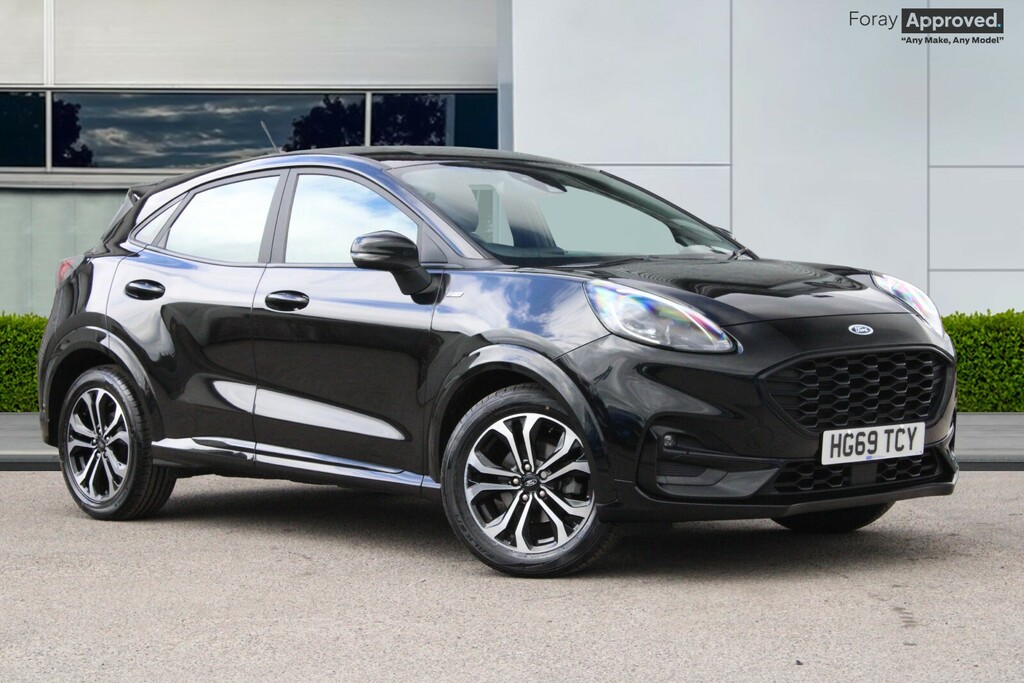 Ford Puma 1.0 Ecoboost Hybrid Mhev St-line Black