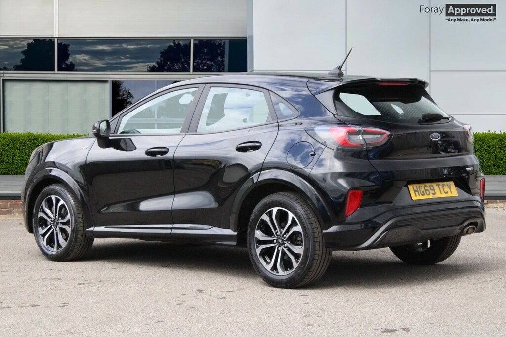 Ford Puma 1.0 Ecoboost Hybrid Mhev St-line HG69TCY Black #5