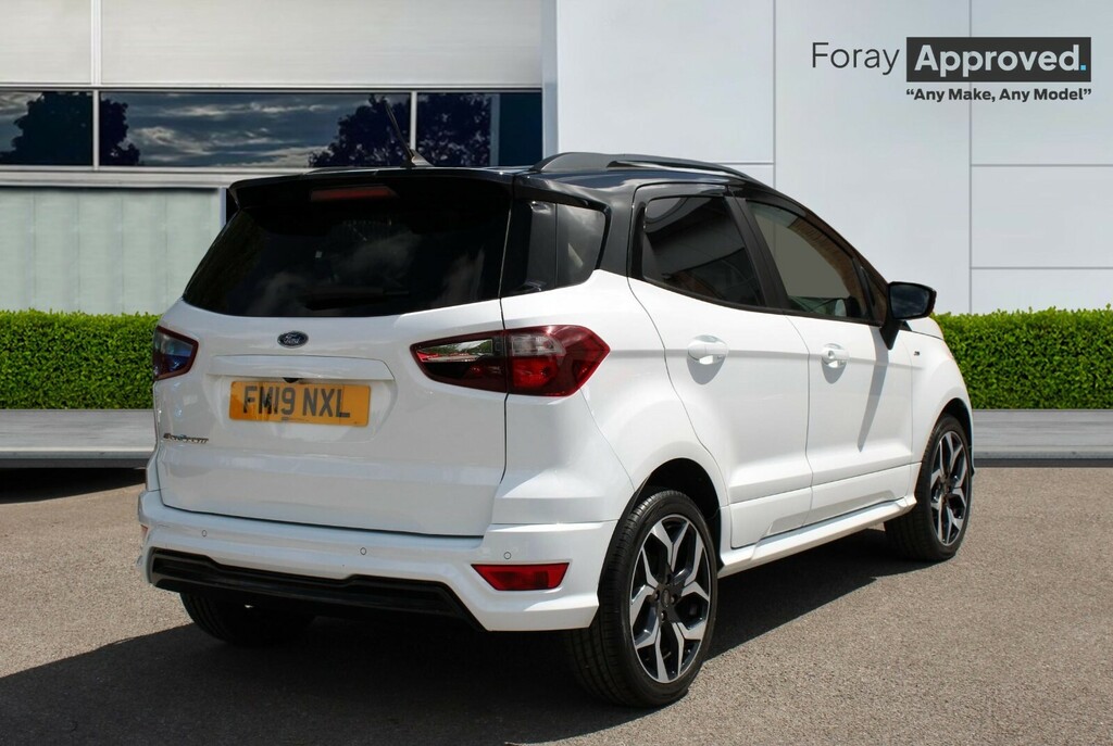 Ford Ecosport 1.0 Ecoboost 140 St-line FM19NXL White #2