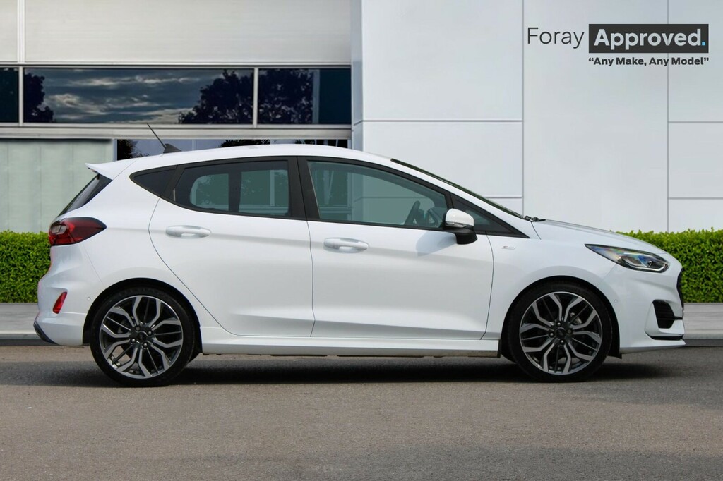 Ford Fiesta 1.0 Ecoboost Hbd Mhev 125 St-line X EA23UZC White #3