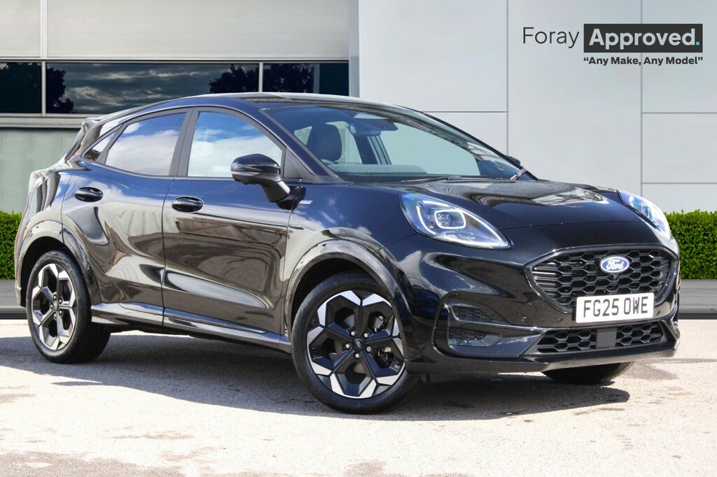 Ford Puma 1.0 Ecoboost Hybrid Mhev St-line X Black