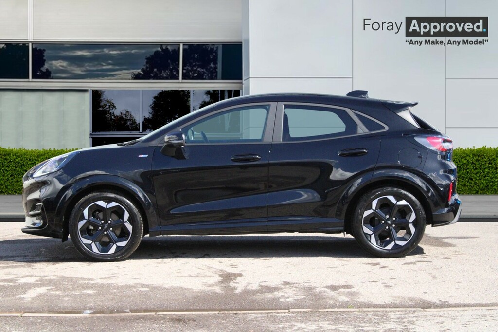 Ford Puma 1.0 Ecoboost Hybrid Mhev St-line X FG25OWE Black #4