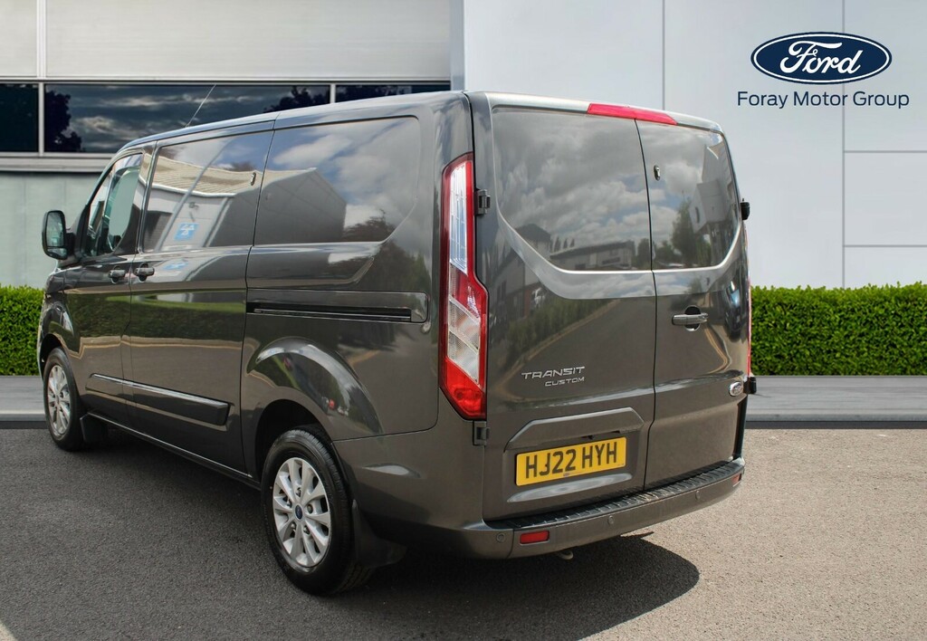 Ford Transit Custom 2.0 Ecoblue 130Ps Low Roof Limited Van HJ22HYH Grey #6