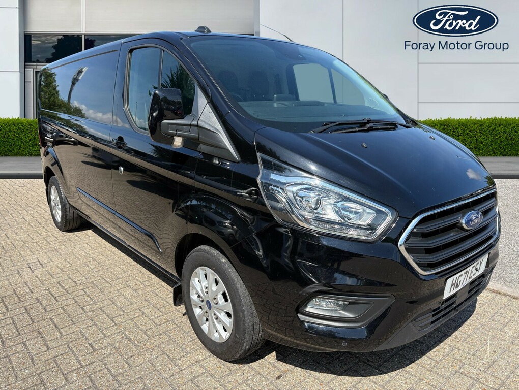 Ford Transit Custom 2.0 Ecoblue 130Ps Low Roof Limited Van Black