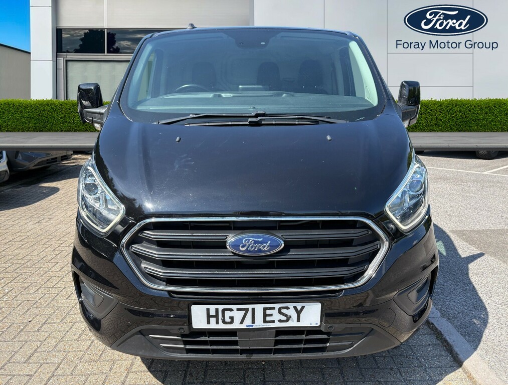 Ford Transit Custom 2.0 Ecoblue 130Ps Low Roof Limited Van HG71ESY Black #2