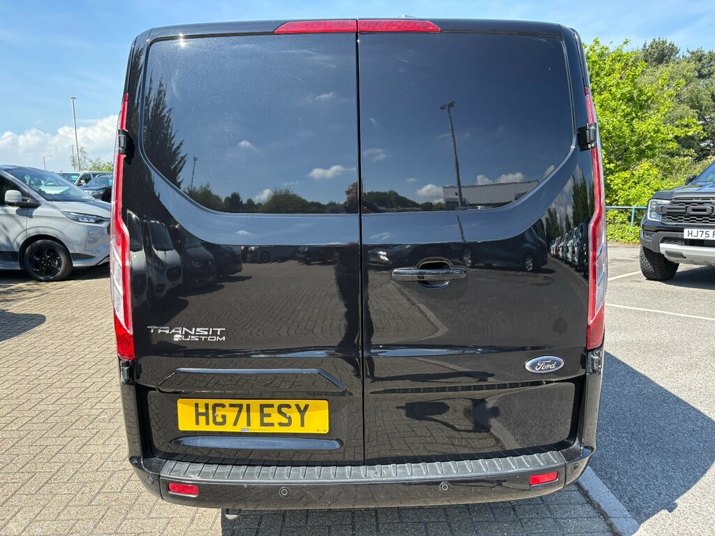 Ford Transit Custom 2.0 Ecoblue 130Ps Low Roof Limited Van HG71ESY Black #6