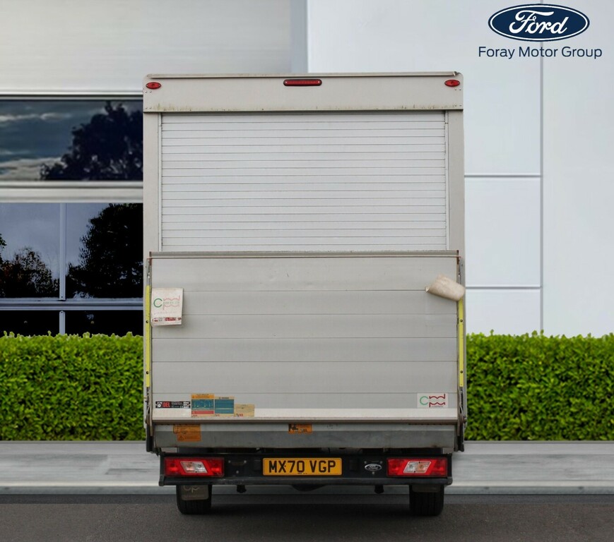 Ford Transit Custom 2.0 Ecoblue 130Ps Rwd Luton Tail Lift MX70VGP White #4