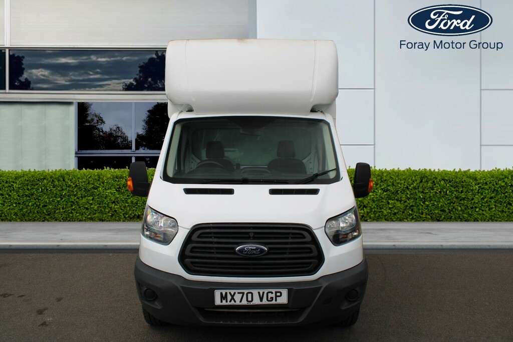 Ford Transit Custom 2.0 Ecoblue 130Ps Rwd Luton Tail Lift MX70VGP White #2