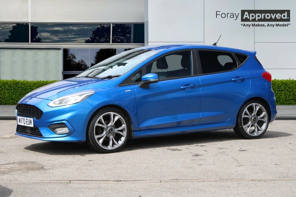 Ford Fiesta 1.0 Ecoboost 95 St-line X Edition WV70EUM Blue #4