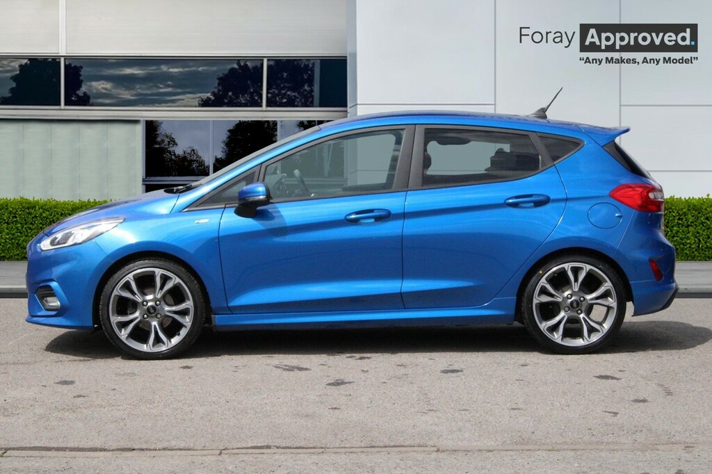 Ford Fiesta 1.0 Ecoboost 95 St-line X Edition WV70EUM Blue #5