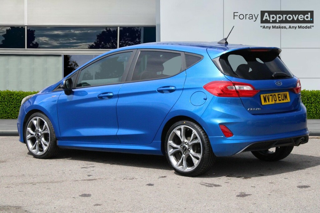 Ford Fiesta 1.0 Ecoboost 95 St-line X Edition WV70EUM Blue #3