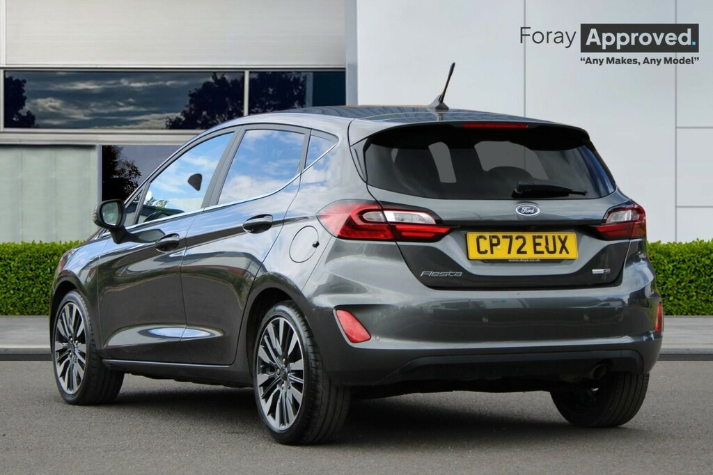 Ford Fiesta 1.0 Ecoboost Hbd Mhev 125 Titanium X CP72EUX Grey #5
