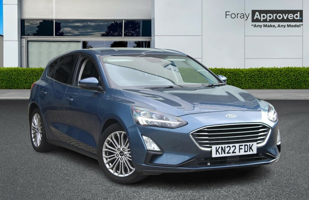 Ford Focus 1.0 Ecoboost 125 Titanium X Edition Blue