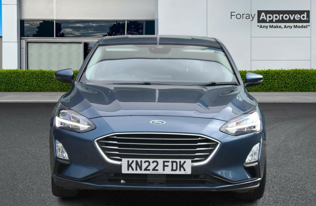 Ford Focus 1.0 Ecoboost 125 Titanium X Edition KN22FDK Blue #4