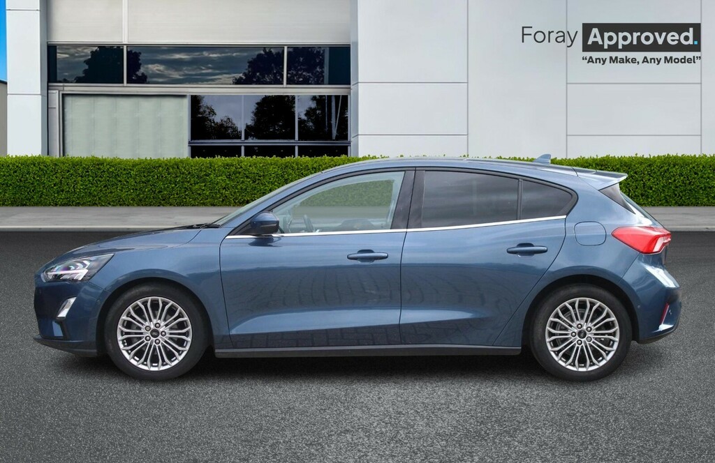 Ford Focus 1.0 Ecoboost 125 Titanium X Edition KN22FDK Blue #3