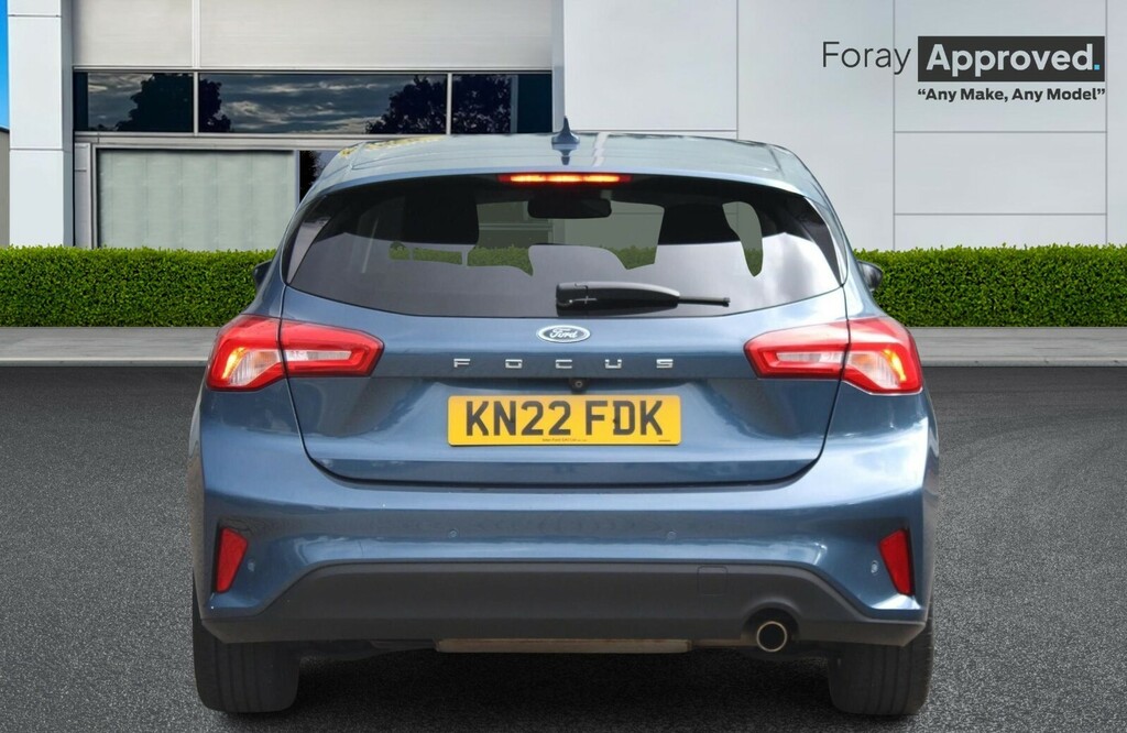 Ford Focus 1.0 Ecoboost 125 Titanium X Edition KN22FDK Blue #5