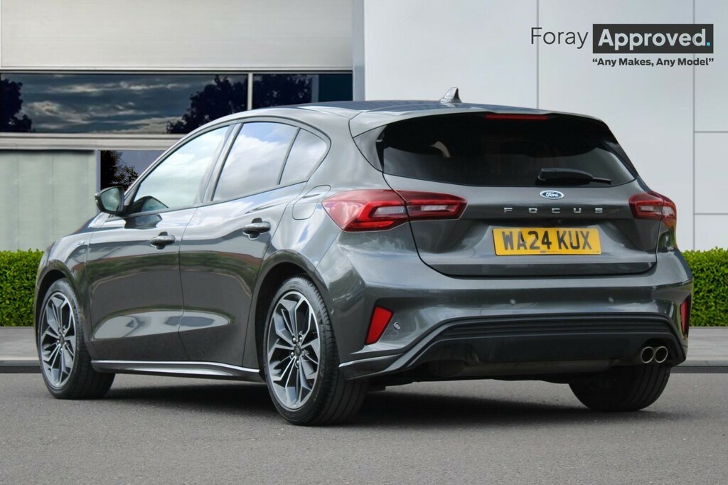 Ford Focus 1.0 Ecoboost Hybrid Mhev 155 St-line X WA24KUX Grey #4
