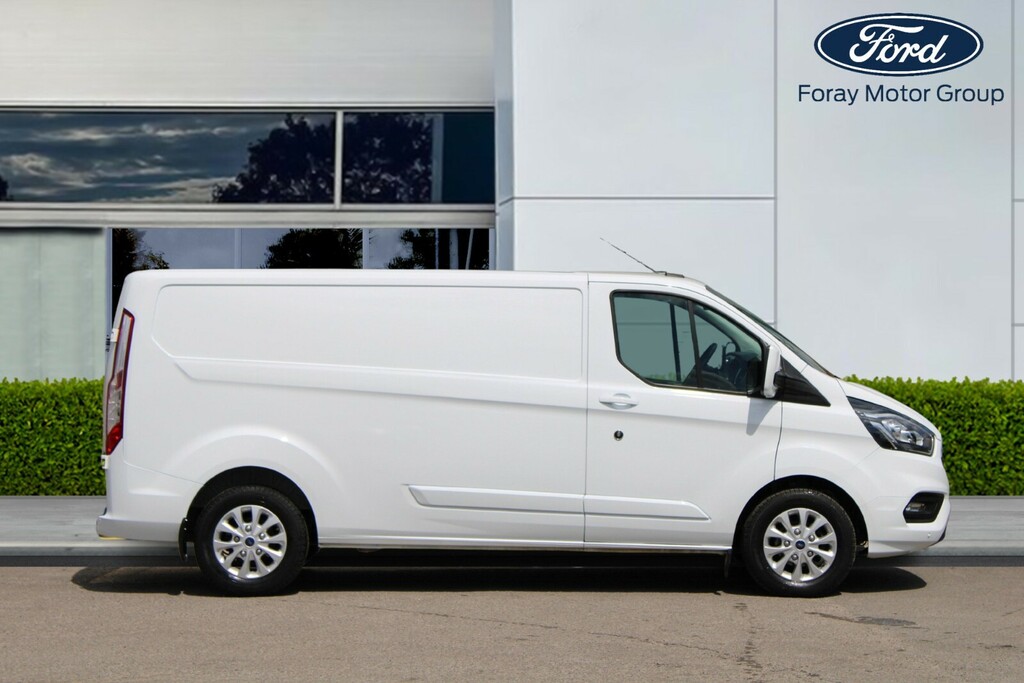 Ford Transit Custom 2.0 Ecoblue 130Ps Low Roof Limited Van HG22KKH White #2