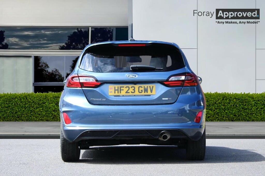 Ford Fiesta 1.0 Ecoboost Hbd Mhev 125 St-line X HF23GWV Blue #5