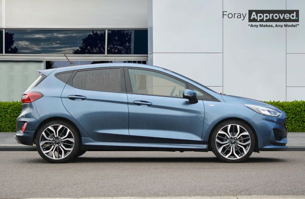 Ford Fiesta 1.0 Ecoboost Hbd Mhev 125 St-line X HF23GWV Blue #3