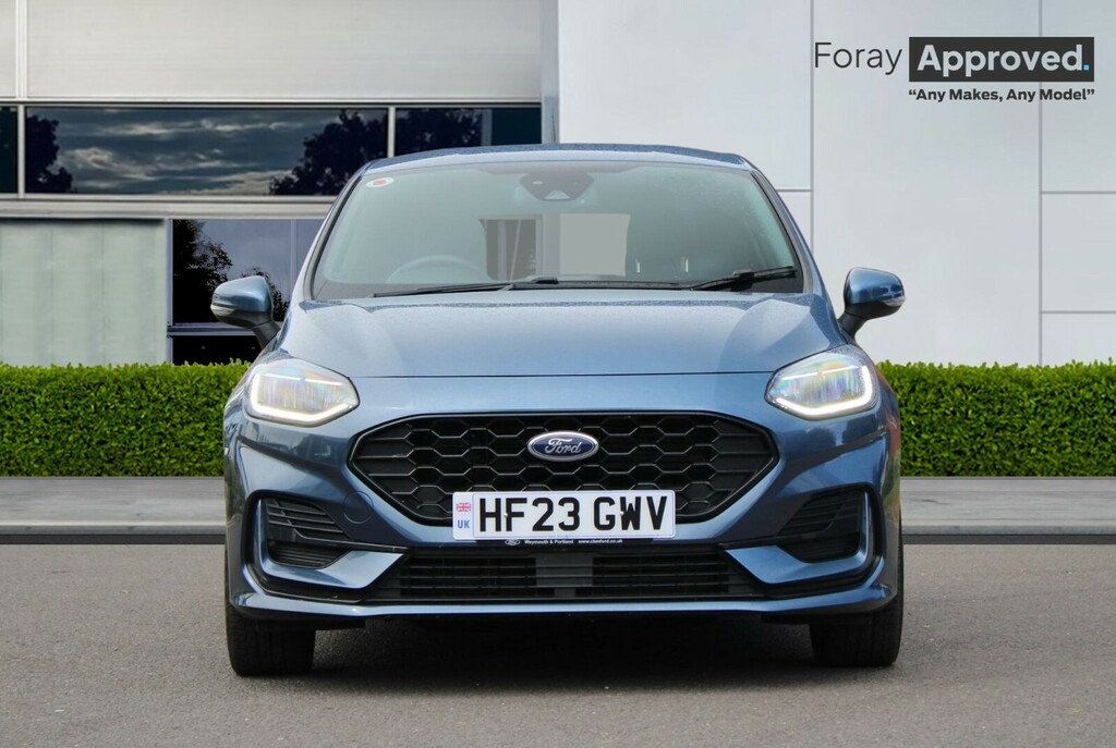 Ford Fiesta 1.0 Ecoboost Hbd Mhev 125 St-line X HF23GWV Blue #2