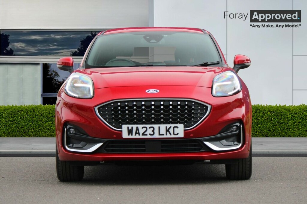 Ford Puma 1.0 Ecoboost Hybr Mhev 155 St-line Vignale Dct WA23LKC Red #2