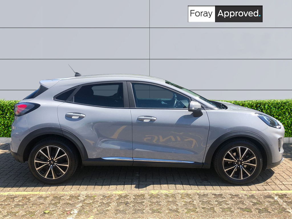 Ford Puma 1.0 Ecoboost Hybrid Mhev Titanium First Ed HG69MYM Grey #3