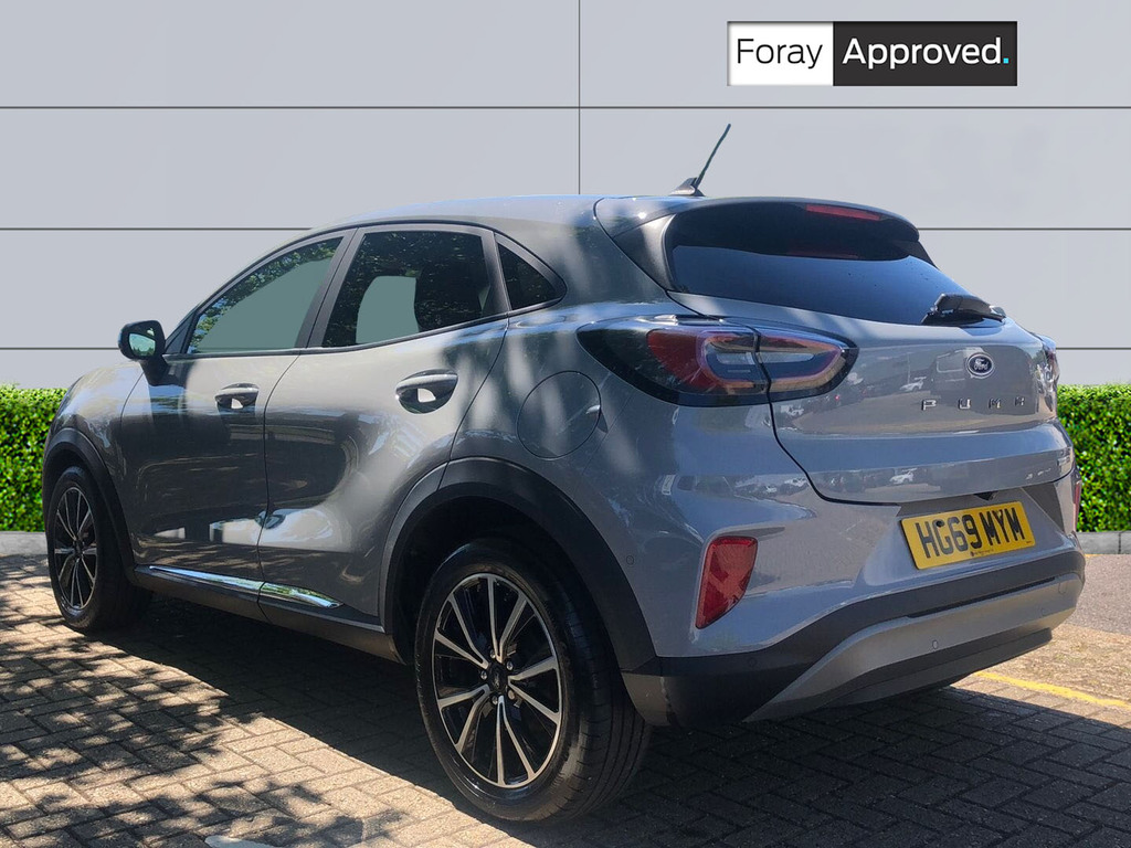 Ford Puma 1.0 Ecoboost Hybrid Mhev Titanium First Ed HG69MYM Grey #2