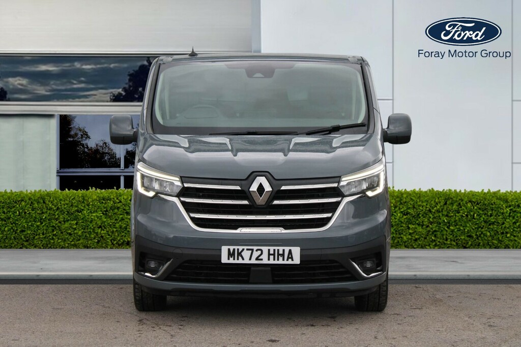 Renault Trafic Sl28 Blue Dci 150 Sport Van MK72HHA Grey #3